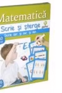 Scrie si sterge - Matematica 5-6 ani