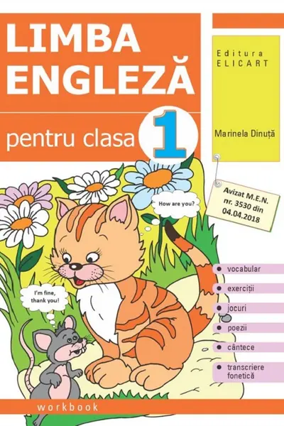 Limba engleză pentru clasa I