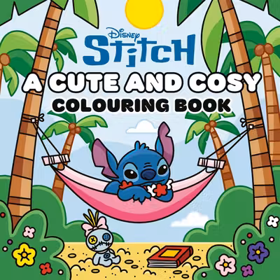 Disney Stitch: A Cute and Cosy Colouring Book