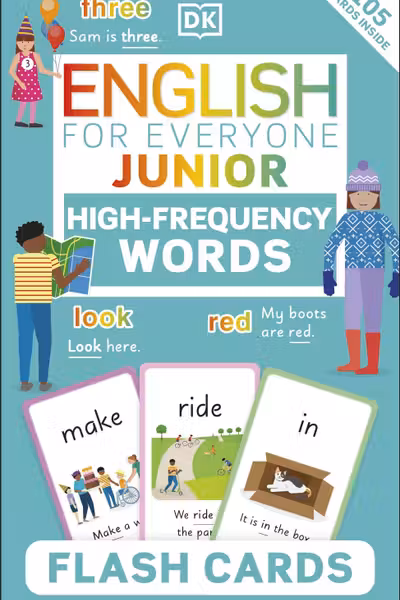English for Everyone Junior: High-Frequency Words Flash Cards