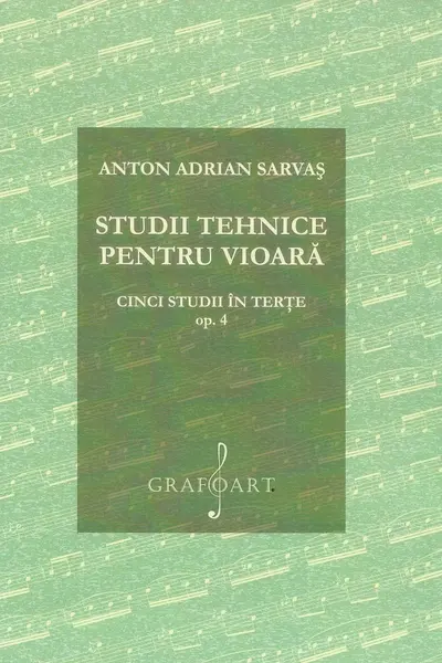 Studii tehnice pentru vioară. Cinci studii în terțe Opus 4