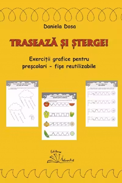 Traseaza si sterge. Fise reutilizabile pentru prescolari