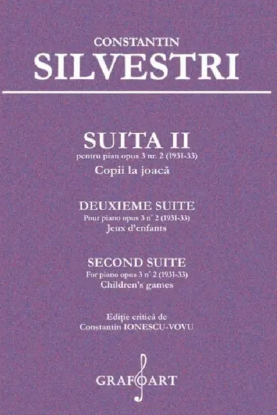Suita II pentru Pian Opus 3 Nr.2