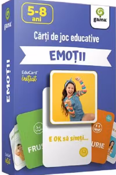 E OK sa simti... Emotii. Carti de Joc Educative