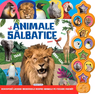 Carte cu sunete - Animale salbatice