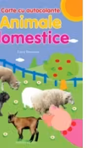 Animale domestice. Carte cu autocolante