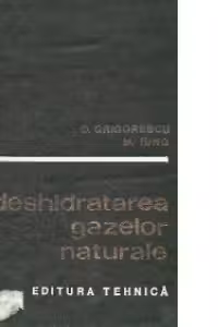 Deshidratarea gazelor naturale