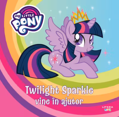 MY LITTLE PONY. Twilight Sparkle vine in ajutor