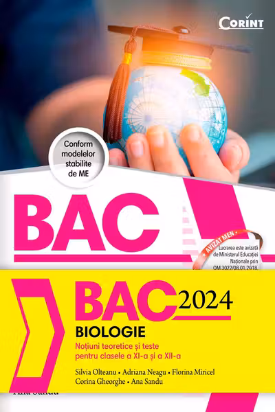 Bacalaureat 2024. Biologie - Clasele 11-12