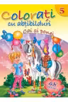 Colorati cu abtibilduri 5. Cai si ponei