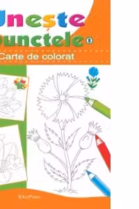 Uneste punctele nr.8 - carte de colorat