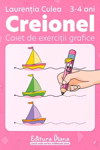 Creionel - Caiet de exercitii grafice