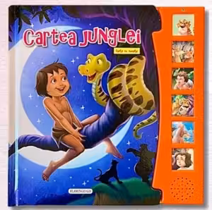 Cartea Junglei Carte cu sunete