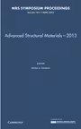 Advanced Structural Materials—2013: Volume 1611