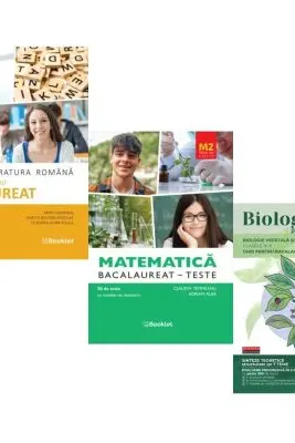 Pachet Bacalaureat 2026. Limba si literatura romana, Matematica M2 Profil Stiinte ale naturii. Teste si Biologie pe intelesul tuturor clasele 9-10 - Mihaela Dobos, Claudia Temneanu, Maria Ioana Cazan