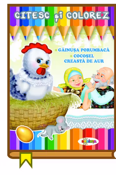 Citesc si colorez - Gainusa porumbaca