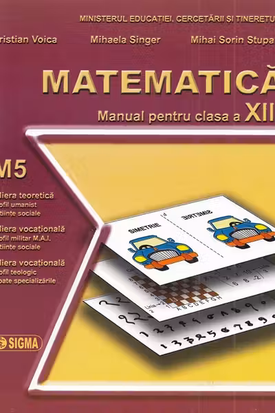 Matematică M5 - Clasa 12 - Manual