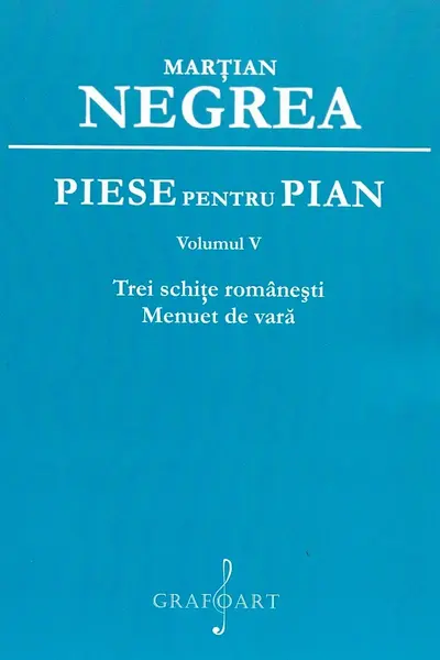 Piese pentru pian Vol.5: Trei schițe românești, Menuet de vară