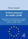 Profesia europeana de consilier juridic
