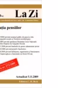 Legislatia pensiilor (actualizat la 05.11.2009). Cod 371