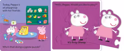 Peppa Pig: Peppa's Playgroup Friends Jigsaw Book