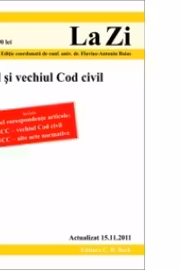 Noul si vechiul Cod civil. Cod 456