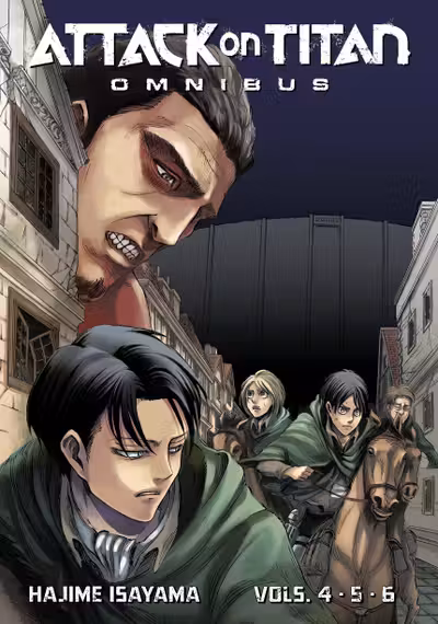 Attack on Titan Omnibus 2 (Volumes 4-6)