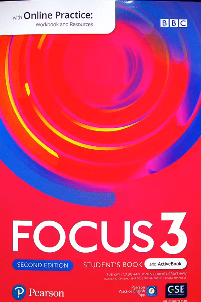 Focus 3 2nd Edition Student's Book + Active Book with Online Practice