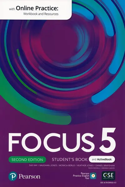 Focus 5 2nd Edition Student’s Book + Active Book with Online Practice