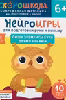Нейроигры для подготовки руки к письму Пишу элементы букв двумя руками