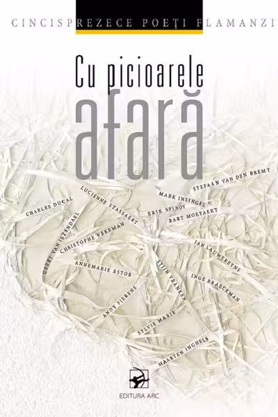 Cu picioarele afara.