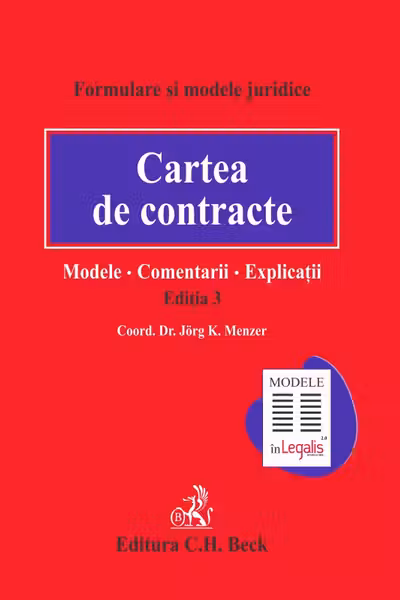 Cartea de contracte Ediția 3 - Modele, Comentarii, Explicații