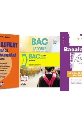 Pachet Bacalaureat Limba si literatura romana, Istorie si Logica Argumentare si comunicare - Mariana Badea, Marilena Bercea, Cecilia Ionescu