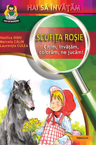 Scufita Rosie - Citim Invatam Coloram Ne Jucam!