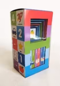 Set educativ 6 carti + 6 cuburi