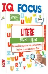 Literele - Nivel initiat