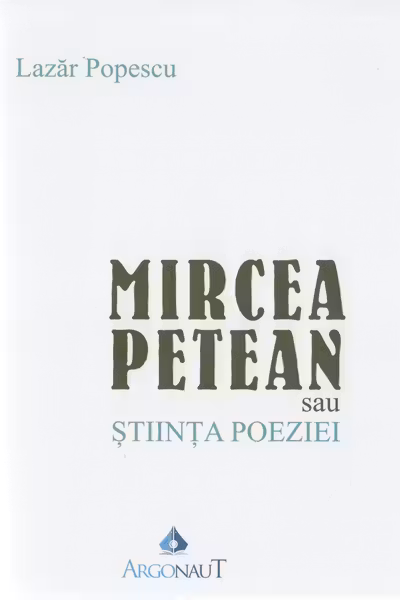 Mircea Petean sau știința poeziei