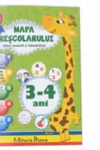 Mapa prescolarului 3 - 4 ani