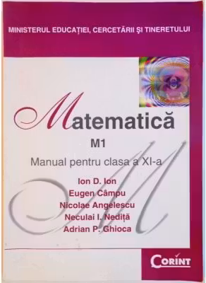 Matematică. M1 - Clasa 11 - Manual