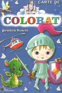 Carte de colorat pentru baieti