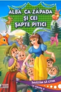 Alba ca Zapada si cei sapte pitici - Invatam sa citim la grupa 0