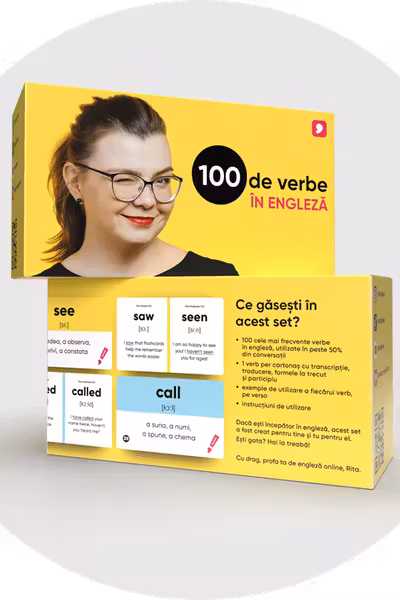 100 de verbe in engleza