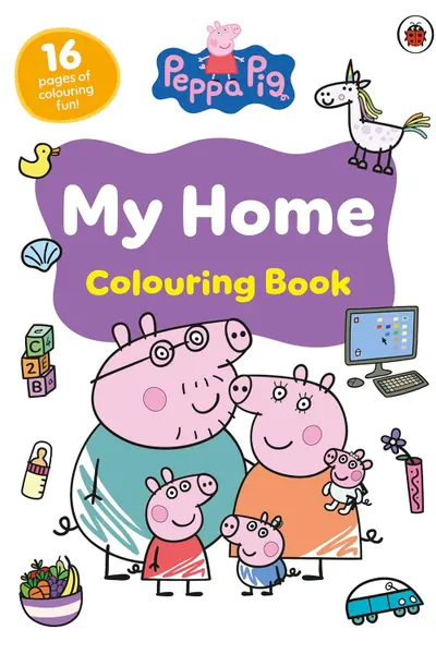 My Home Colouring Book