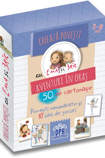 Creează povești cu Ema și Eric: Aventuri în oraș