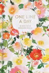 Floral One Line a Day: A Five-Year Memory Book