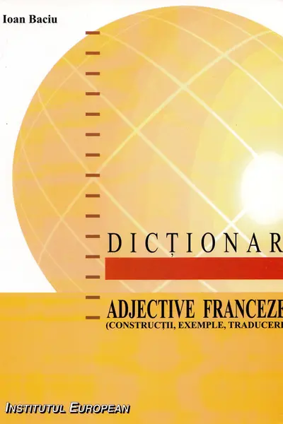 Dicționar adjective franceze