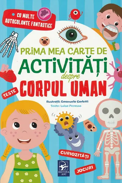 Prima mea carte de activitati despre corpul uman