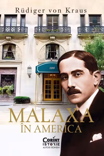 Malaxa in America cu autograf