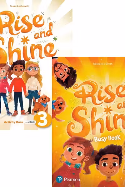 Set: Rise and Shine Level 3. Activity Book and eBook + Busy Book