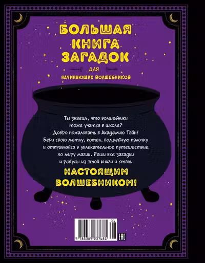 Большая книга загадок для начинающих волшебников